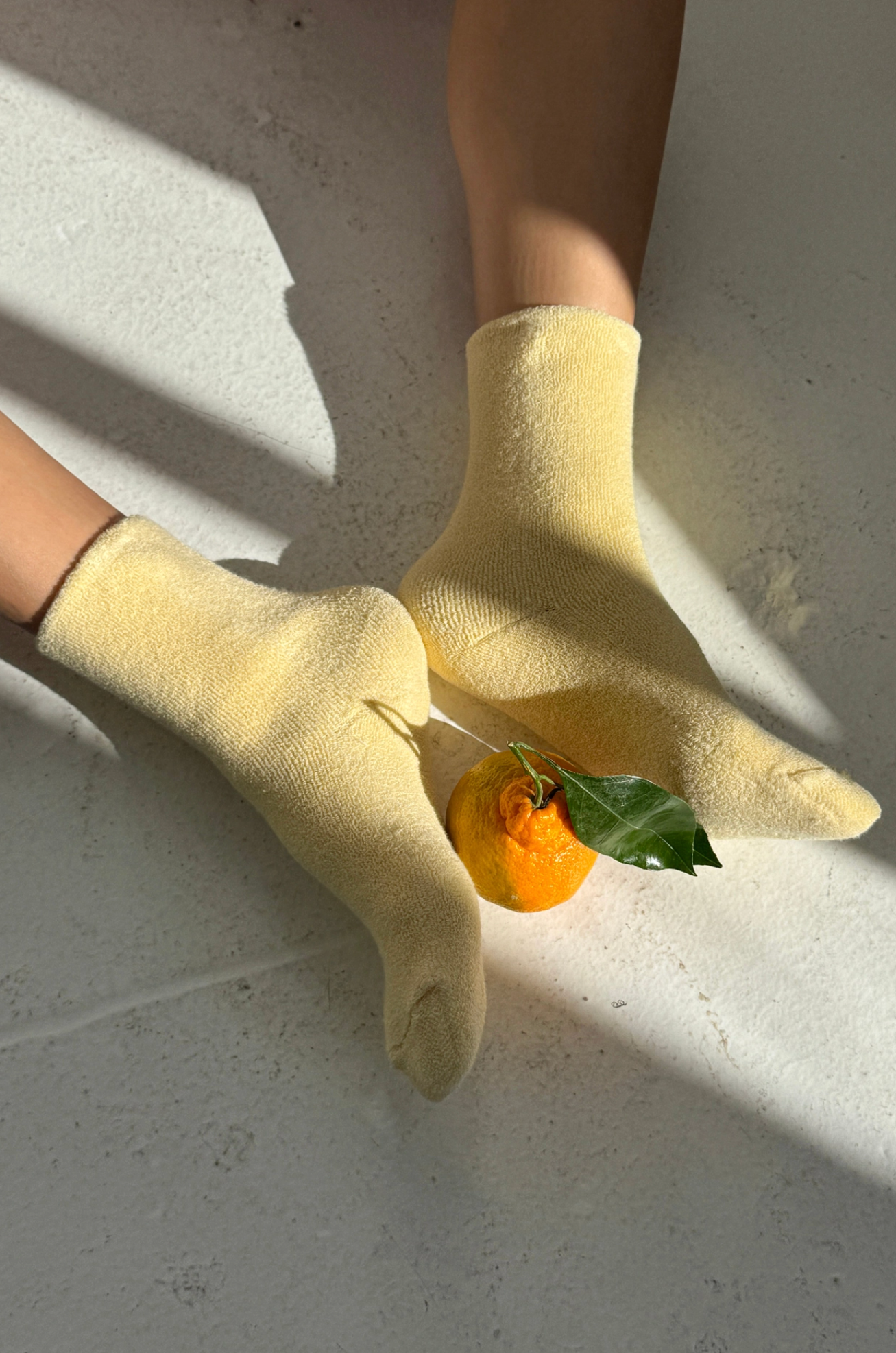 Cloud Socks Lemon