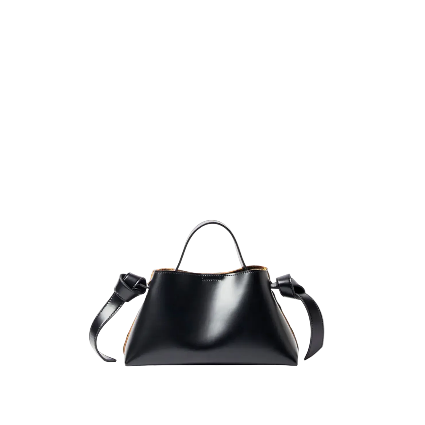 Stella Mini Leather Bag Black