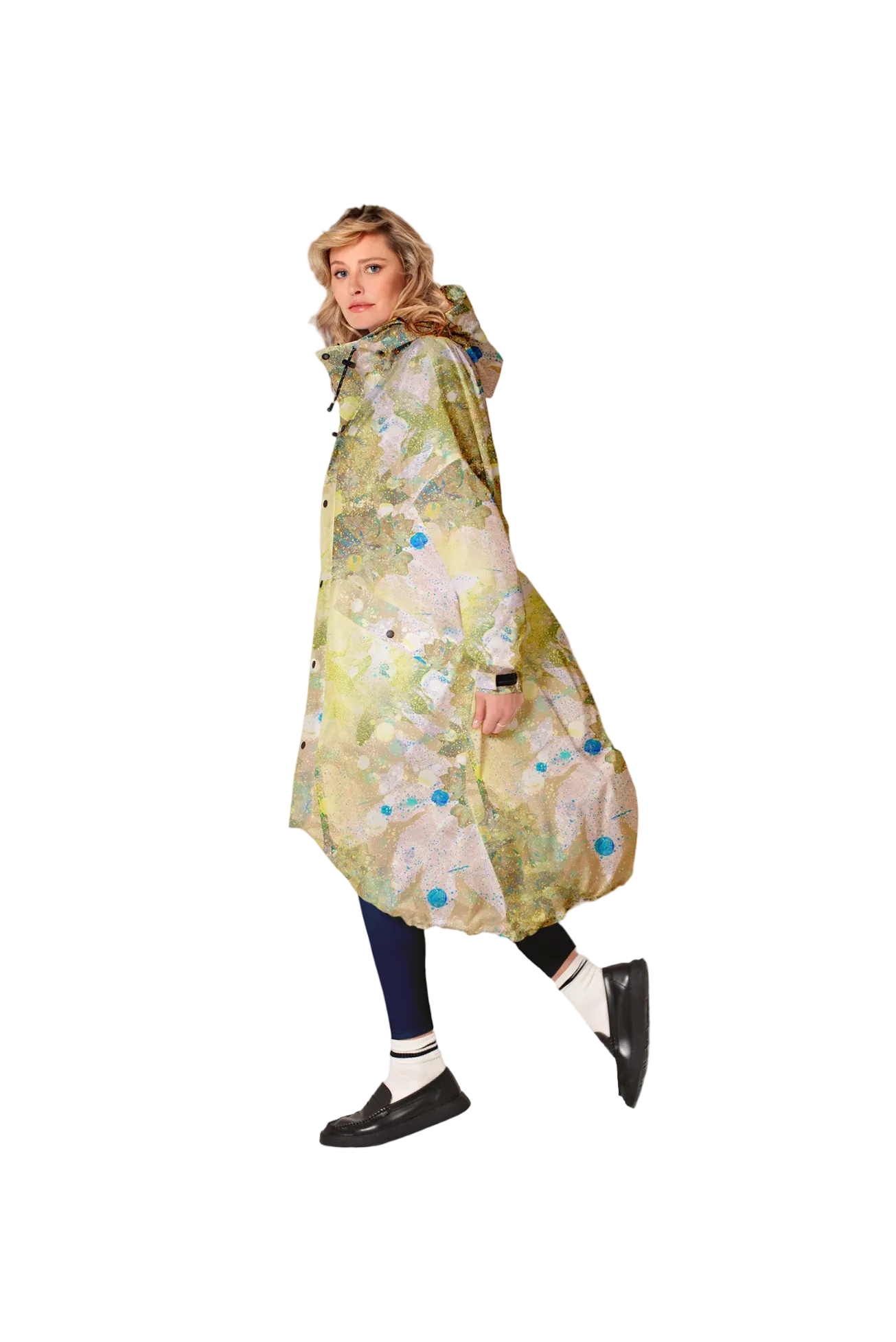 Regenjas Flora One Size