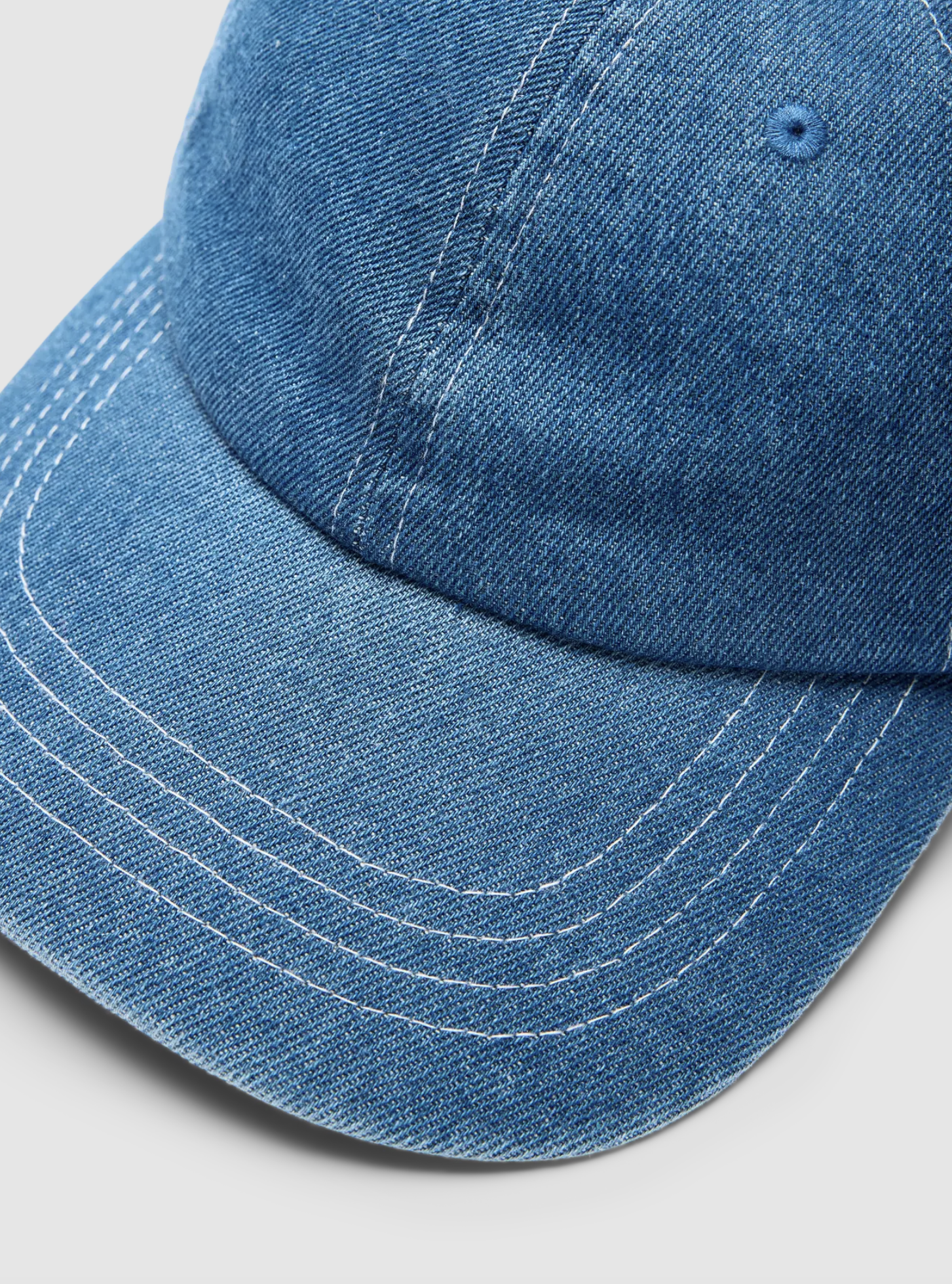 Winny Denim Logo Cap Blue