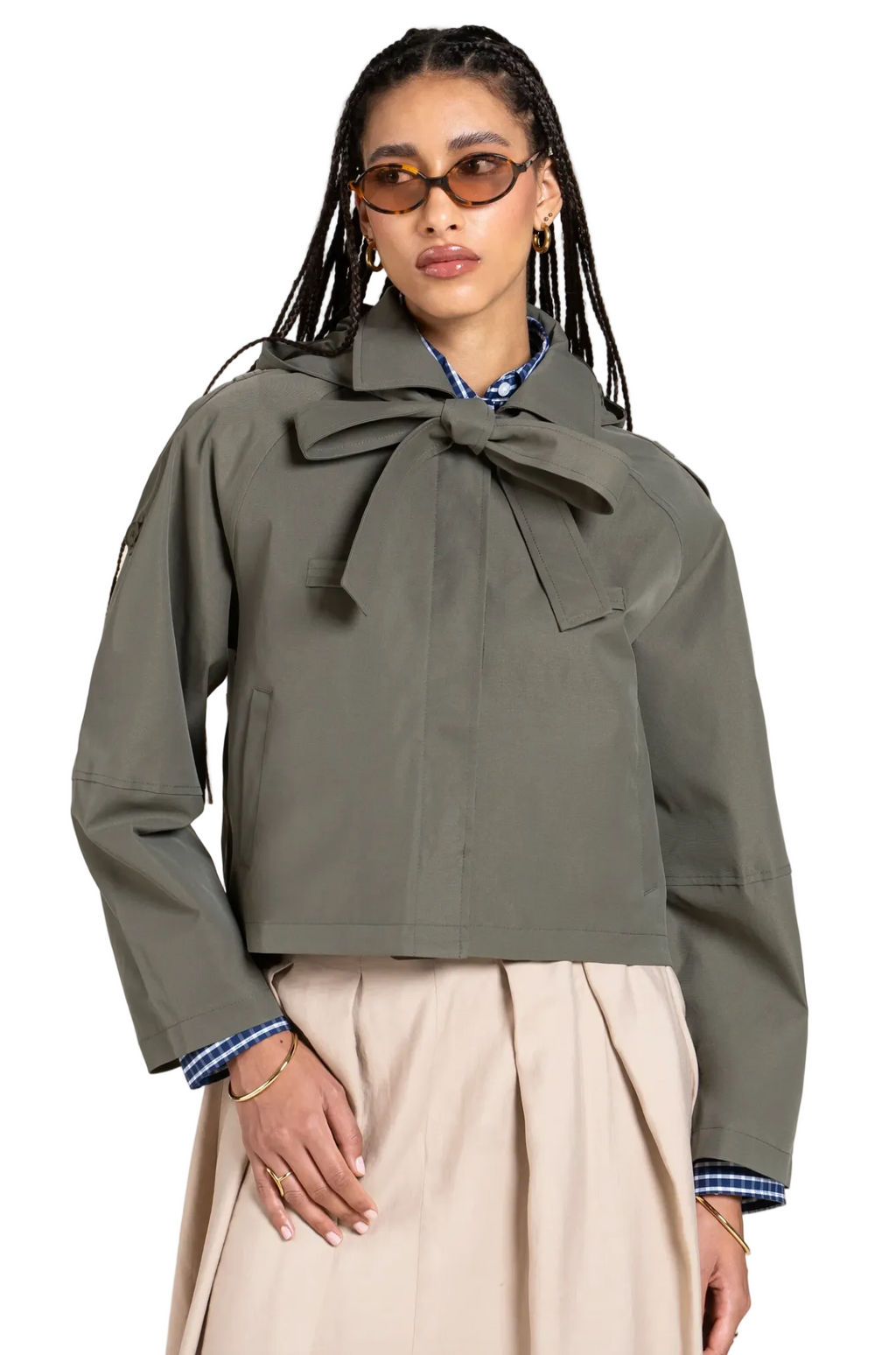 Turlerie Trenchcoat Kaki