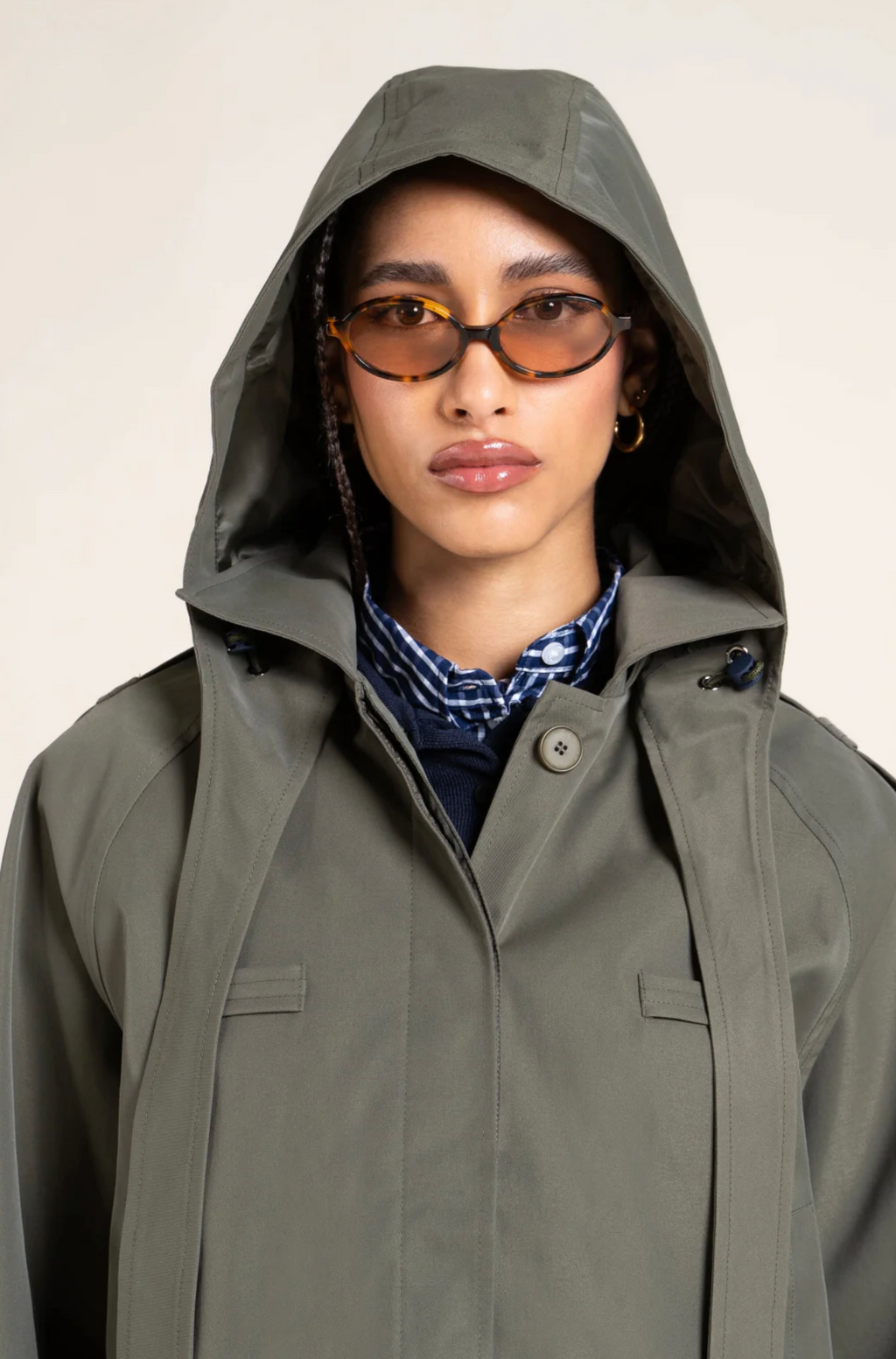 Turlerie Trenchcoat Kaki