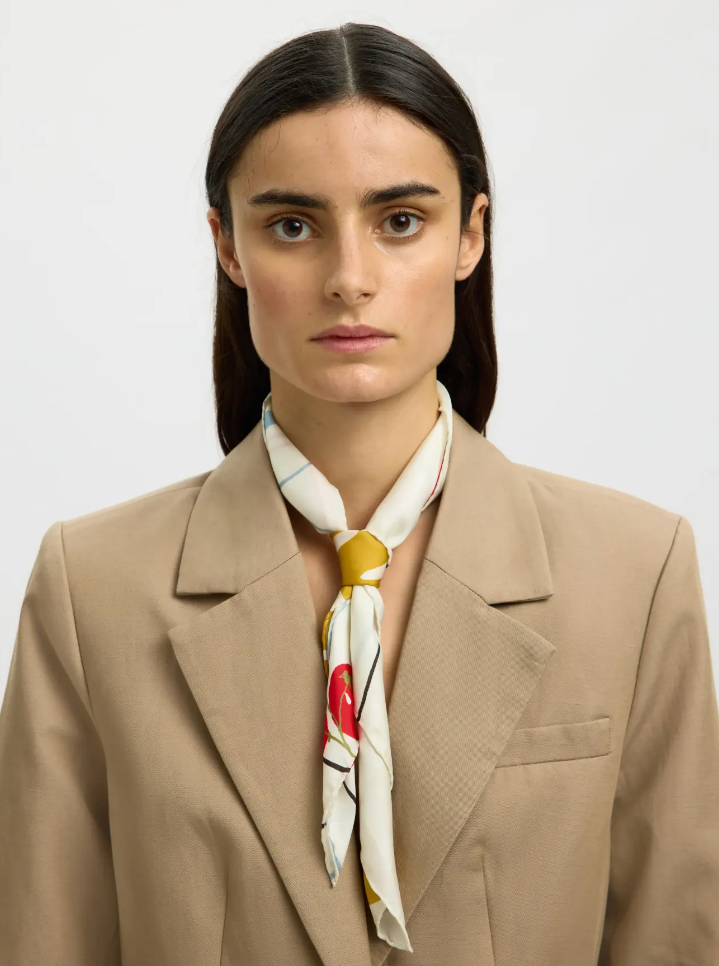 Sara Amour Scarf Egret