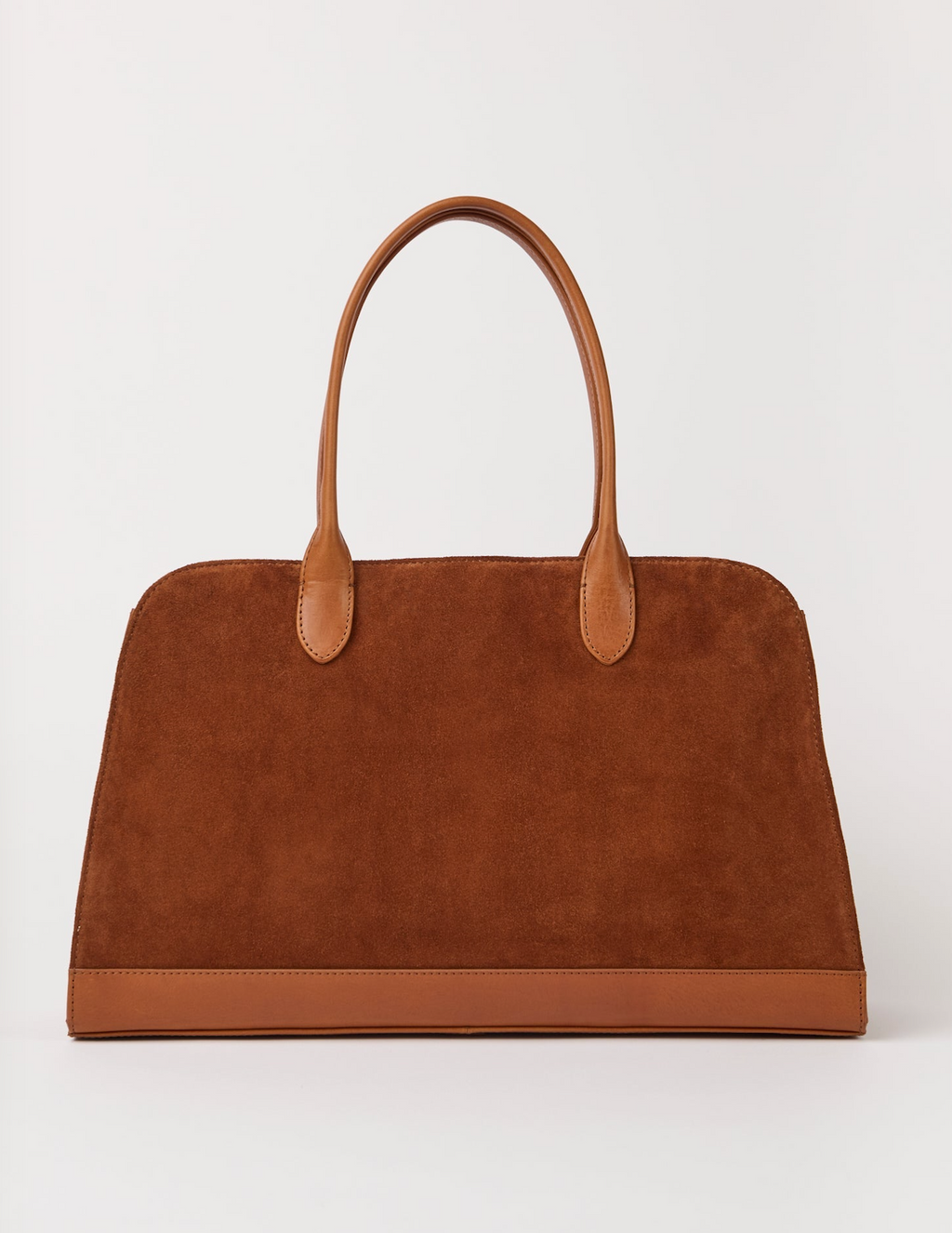 Alma Cognac Suede Classic Leather