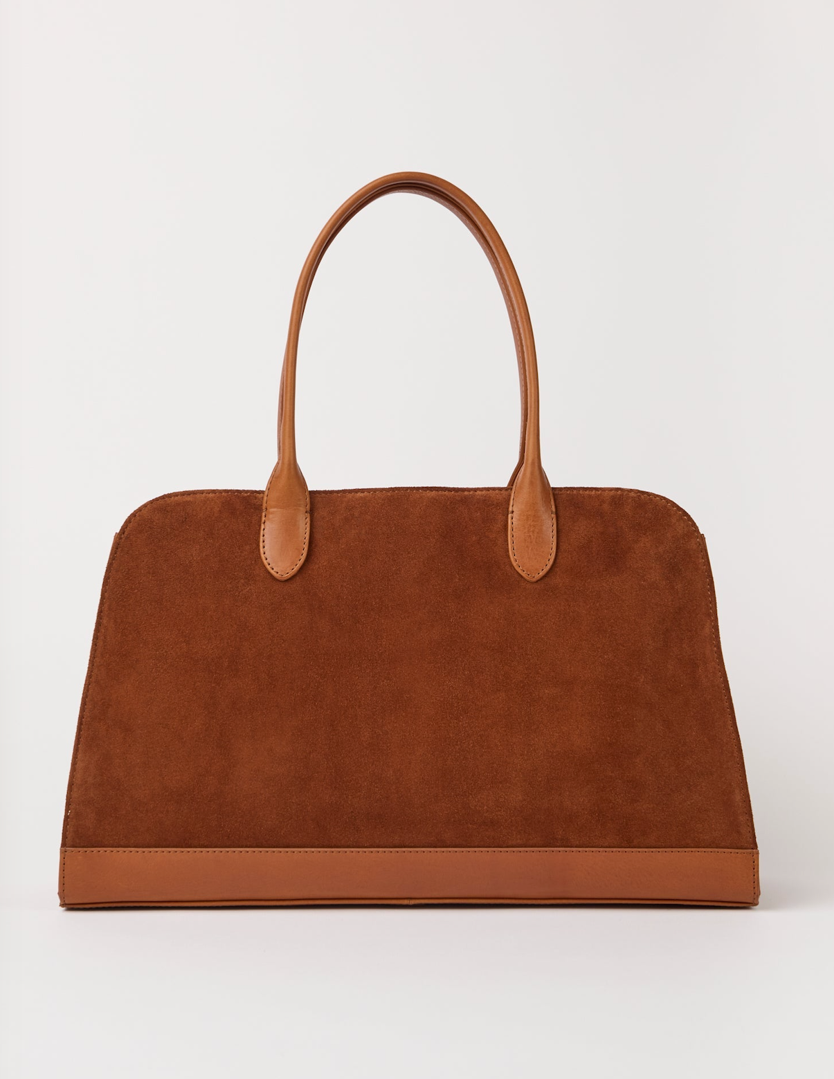 Alma Cognac Suede Classic Leather