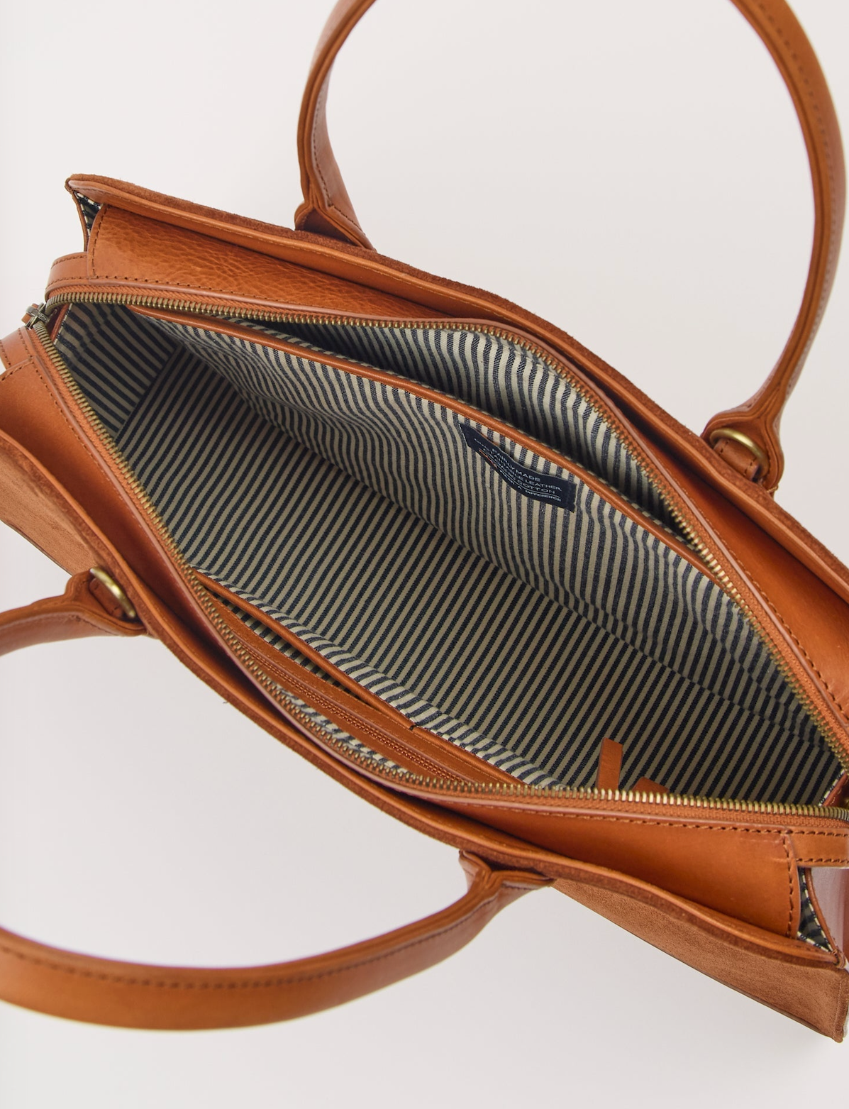 Alma Cognac Suede Classic Leather