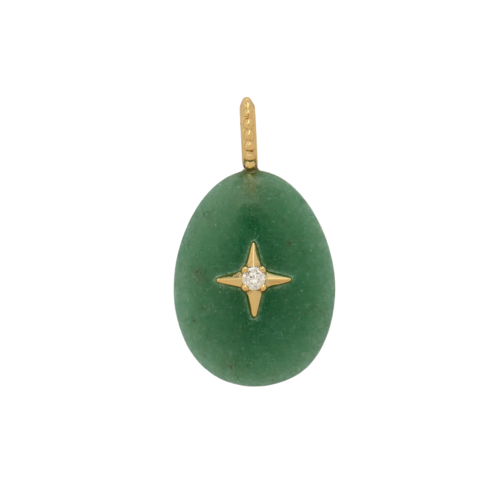 Green Gem Charm