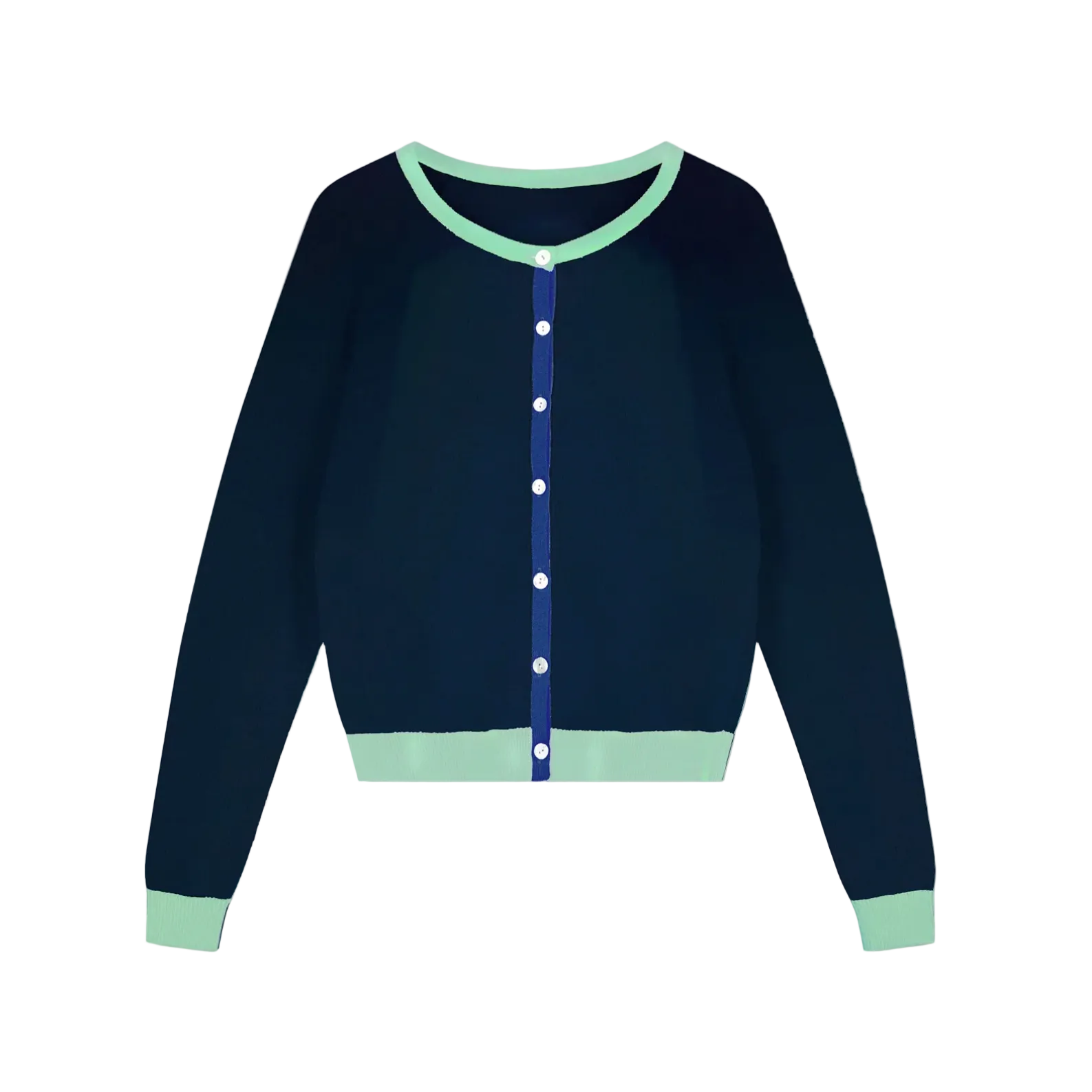 Atlas Cardigan Midnight Blue