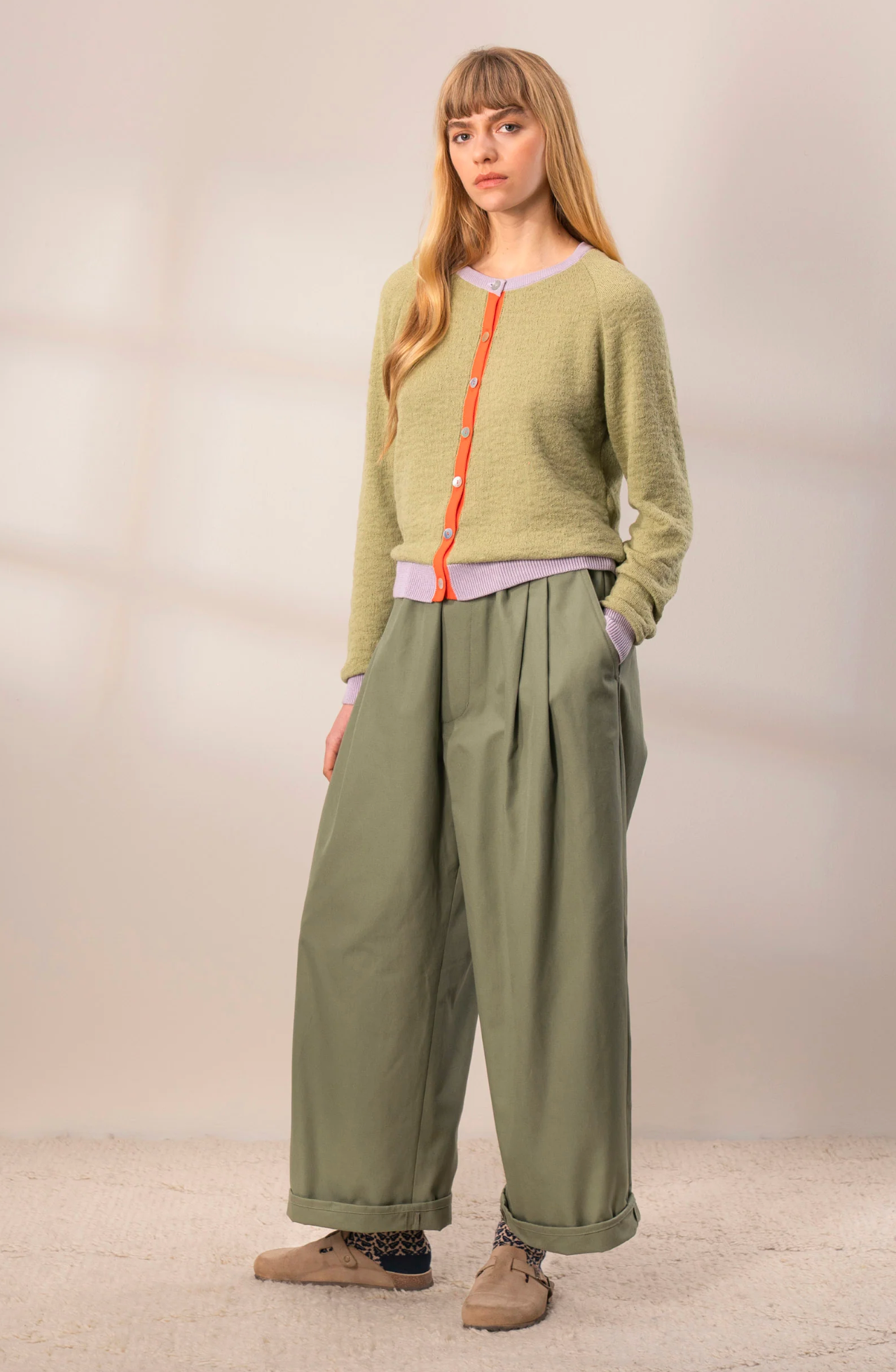 Atlas Cardigan Pistache