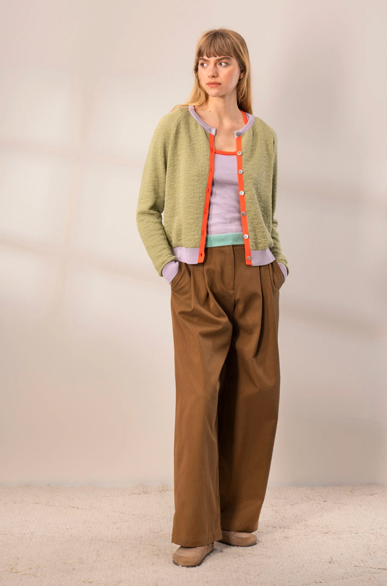 Atlas Cardigan Pistache