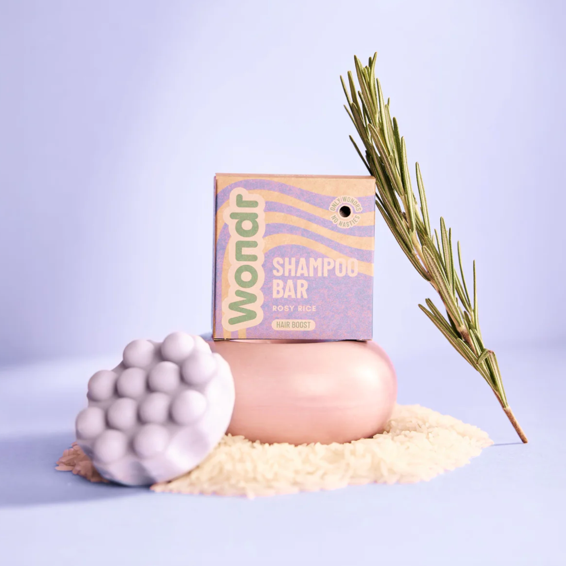 Rosy Rice Shampoo Bar