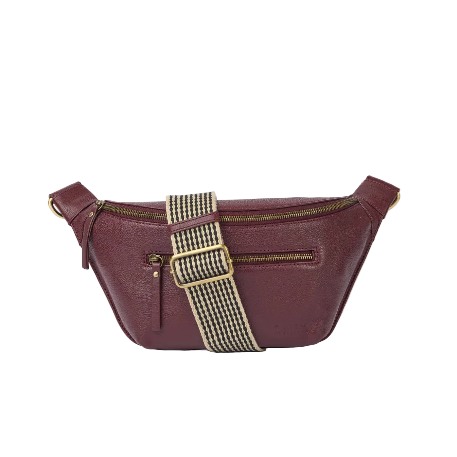 Drew Bumbag Dark Cherry Soft Grain Leather