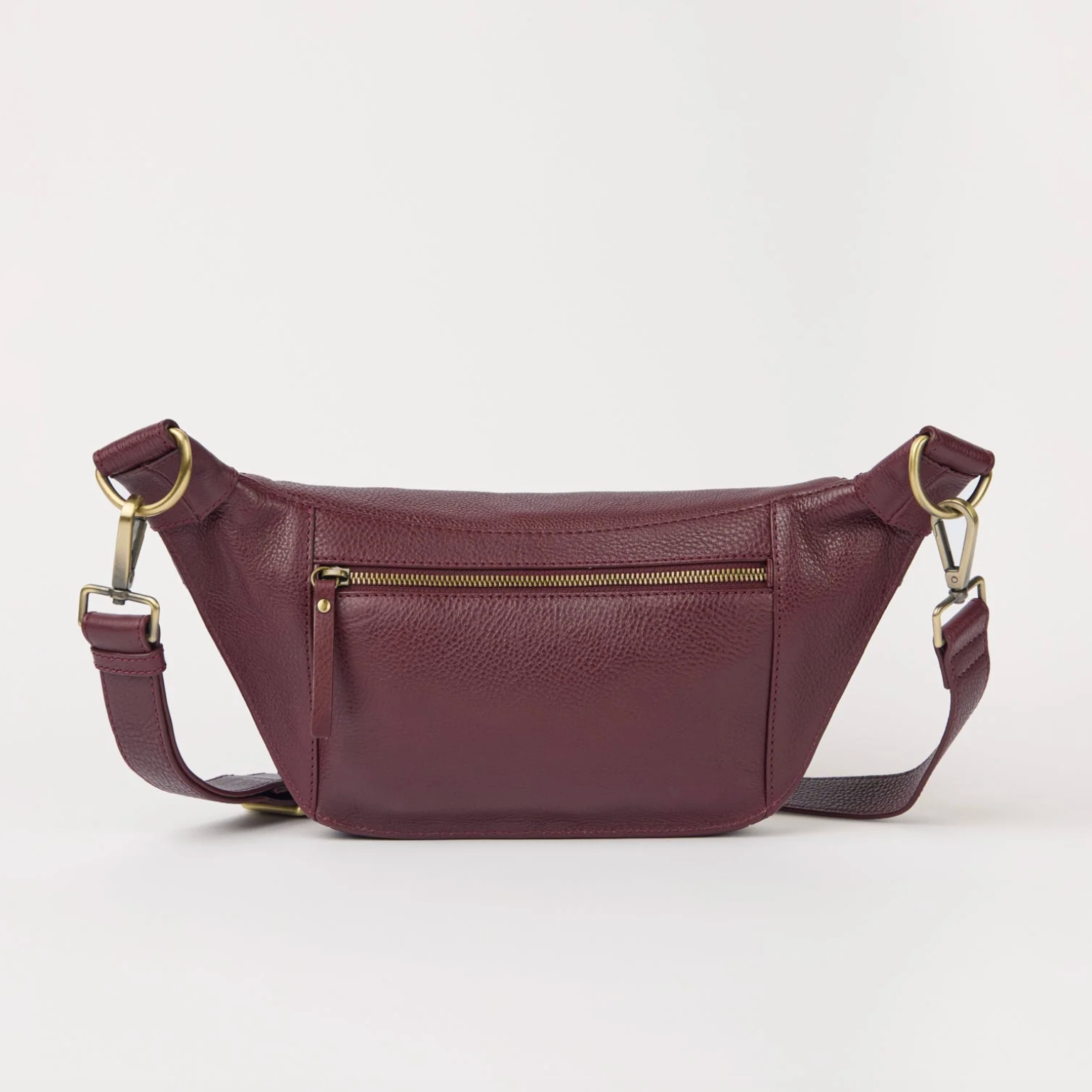 Drew Bumbag Dark Cherry Soft Grain Leather