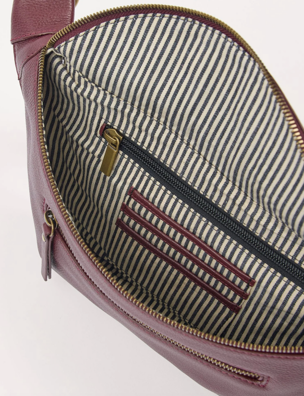 Drew Bumbag Dark Cherry Soft Grain Leather