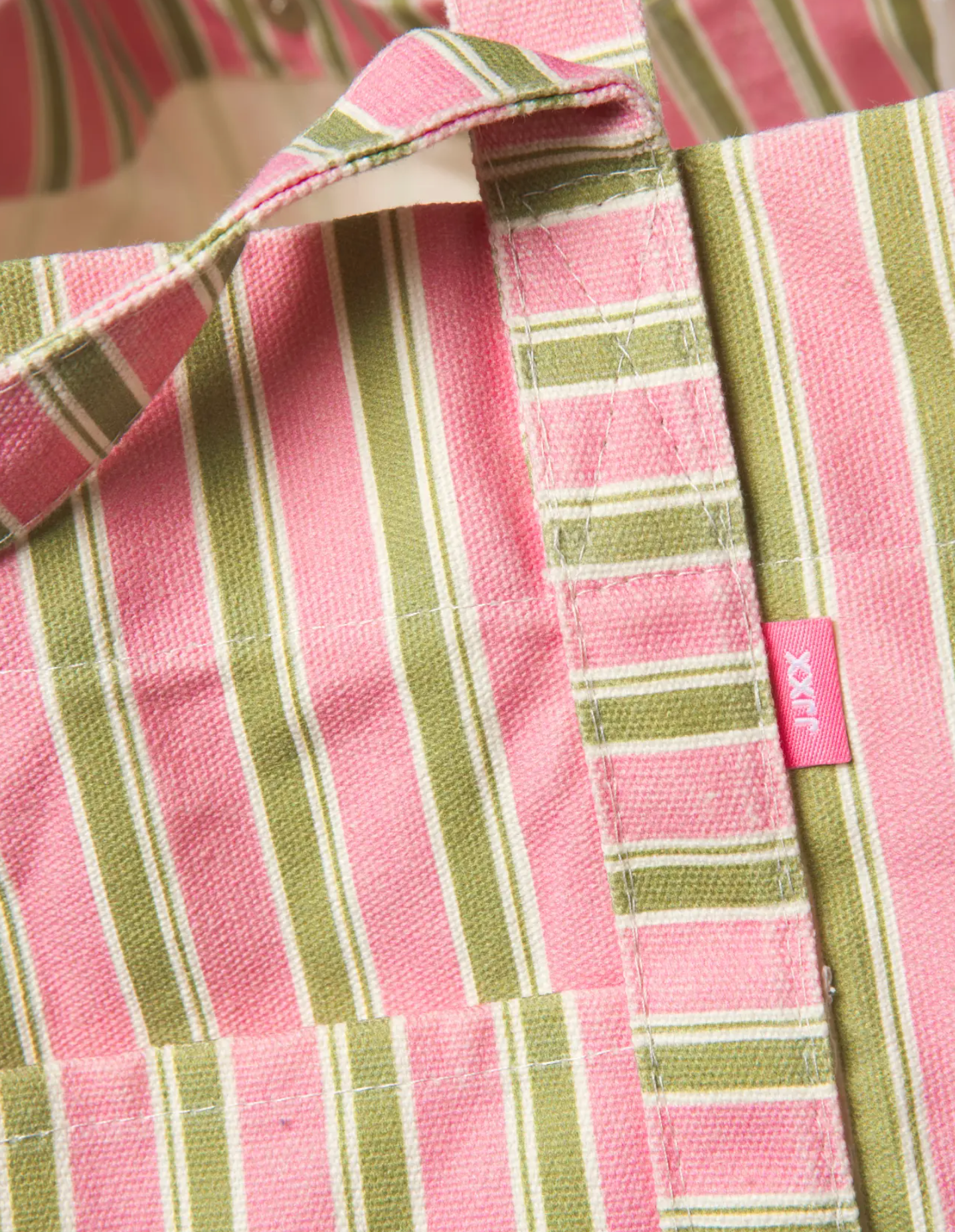 Piper Beach Tote Bag Pink