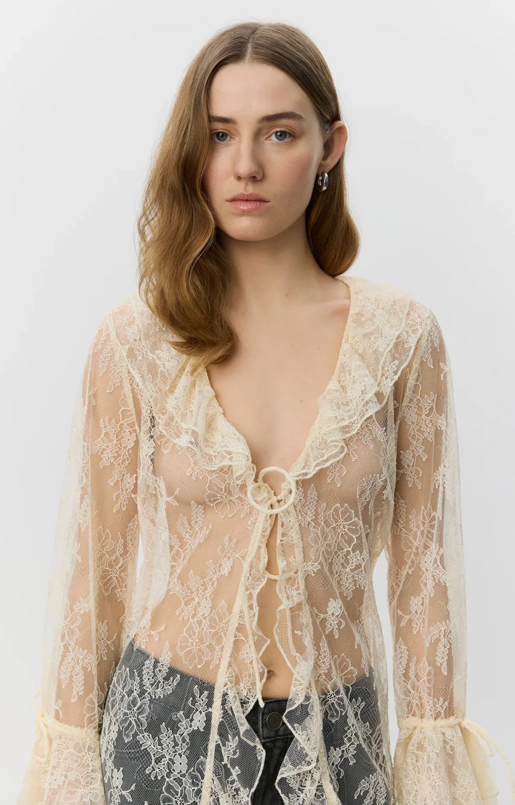 Anastasia Robe Off White