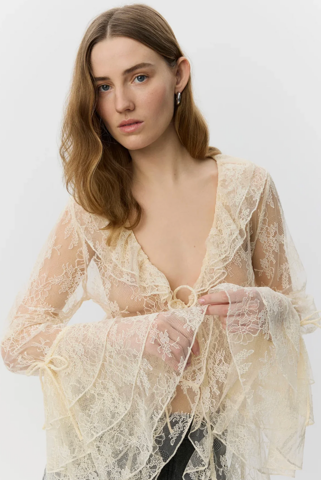 Anastasia Robe Off White
