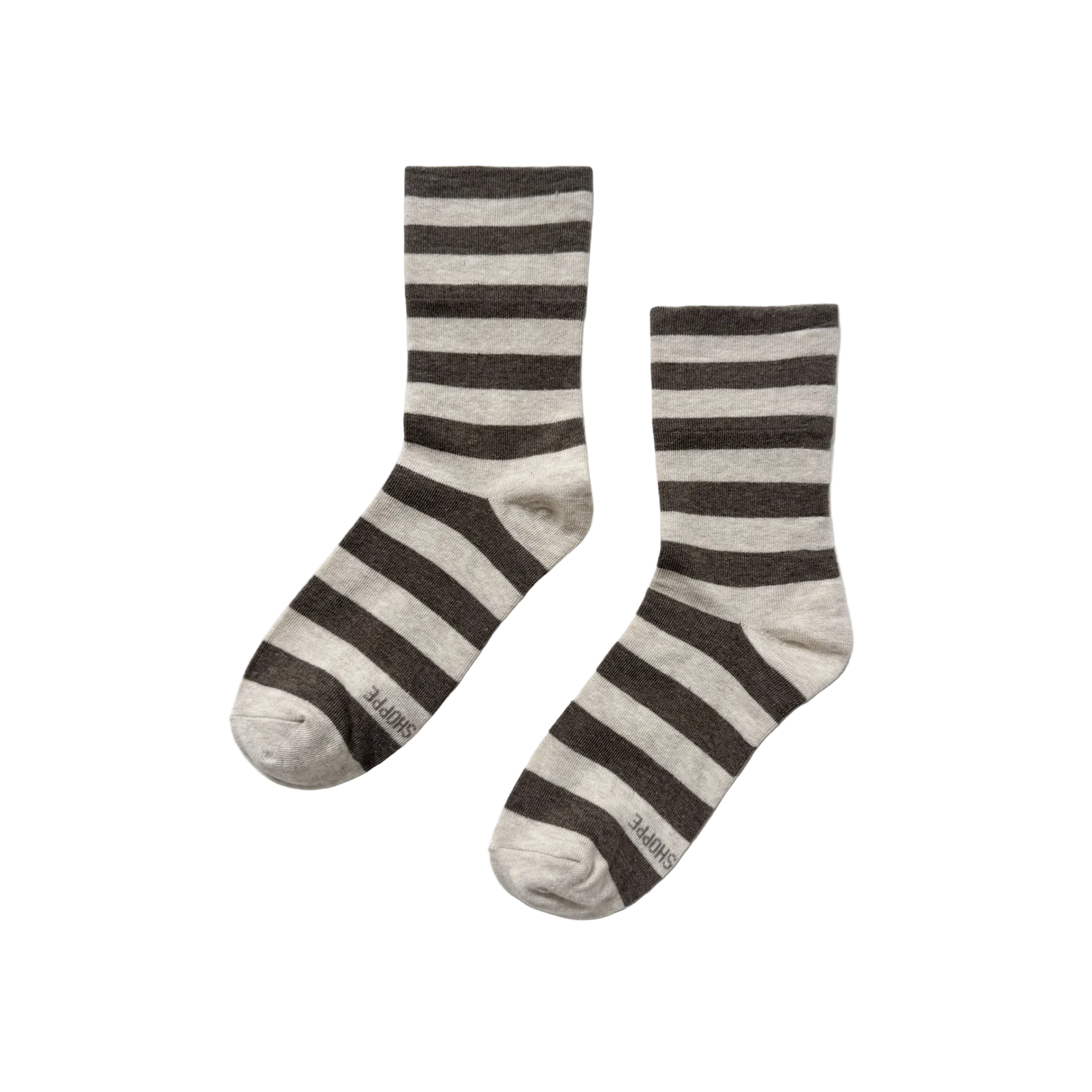 Wally Socks Brown Stripe