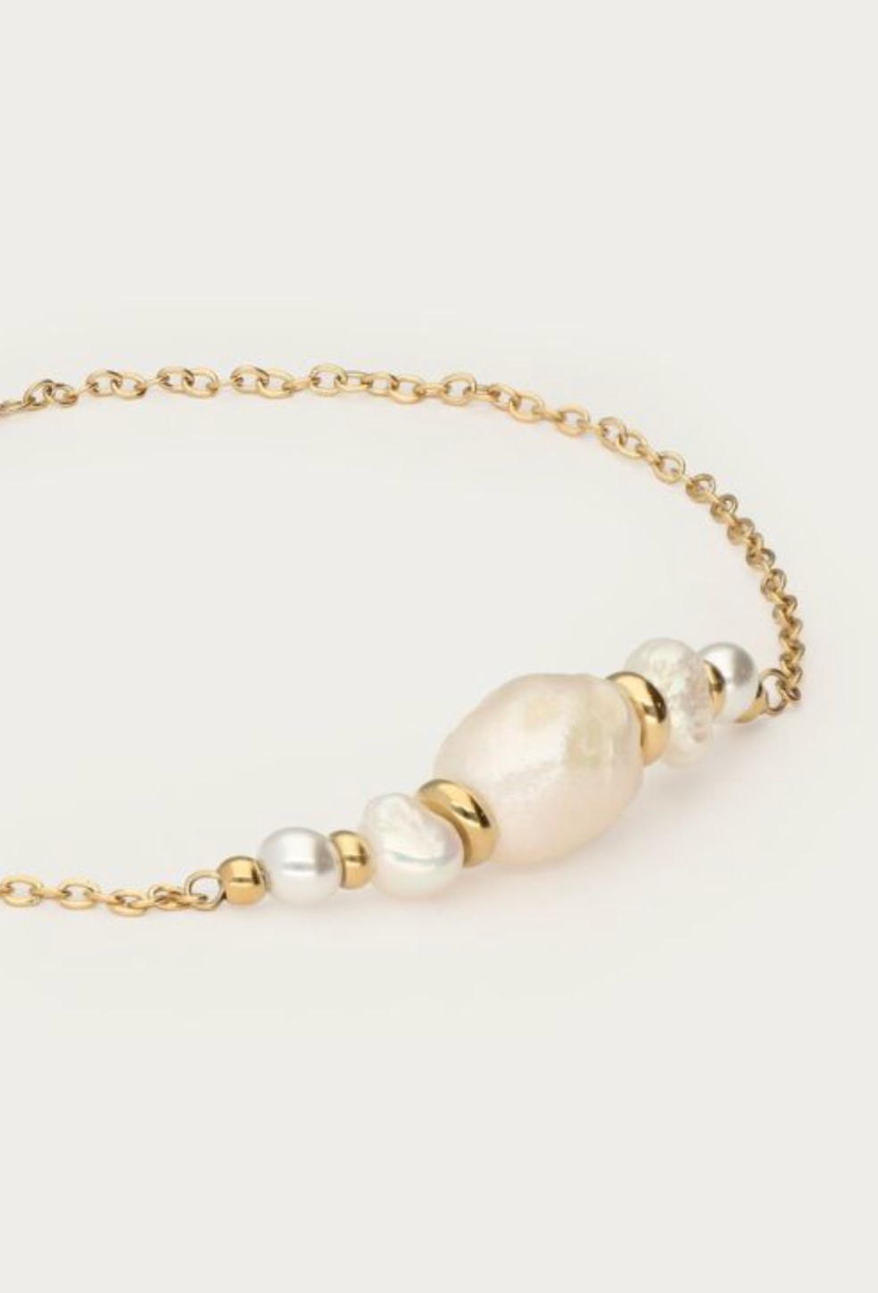 Parels Armband Goud