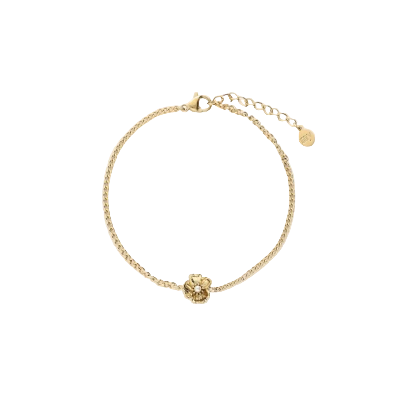 Flower Armband Goud