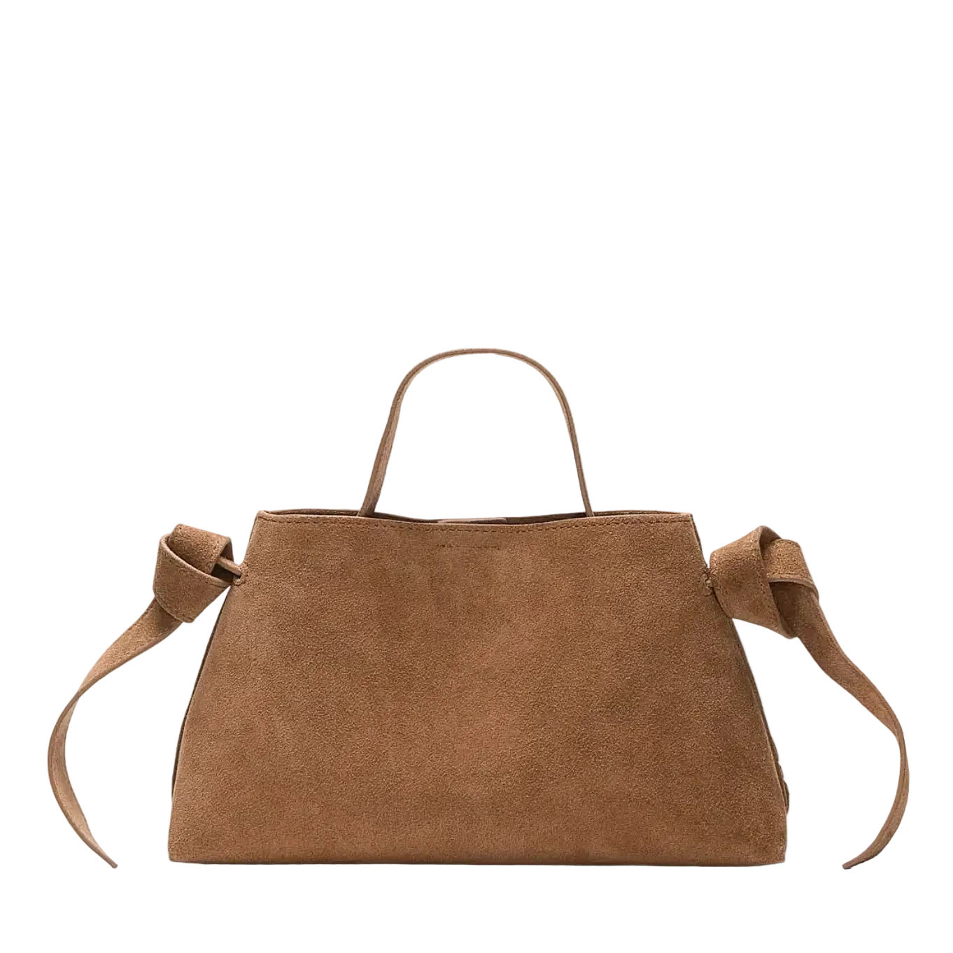 Stella Mini Suede Bag Tan