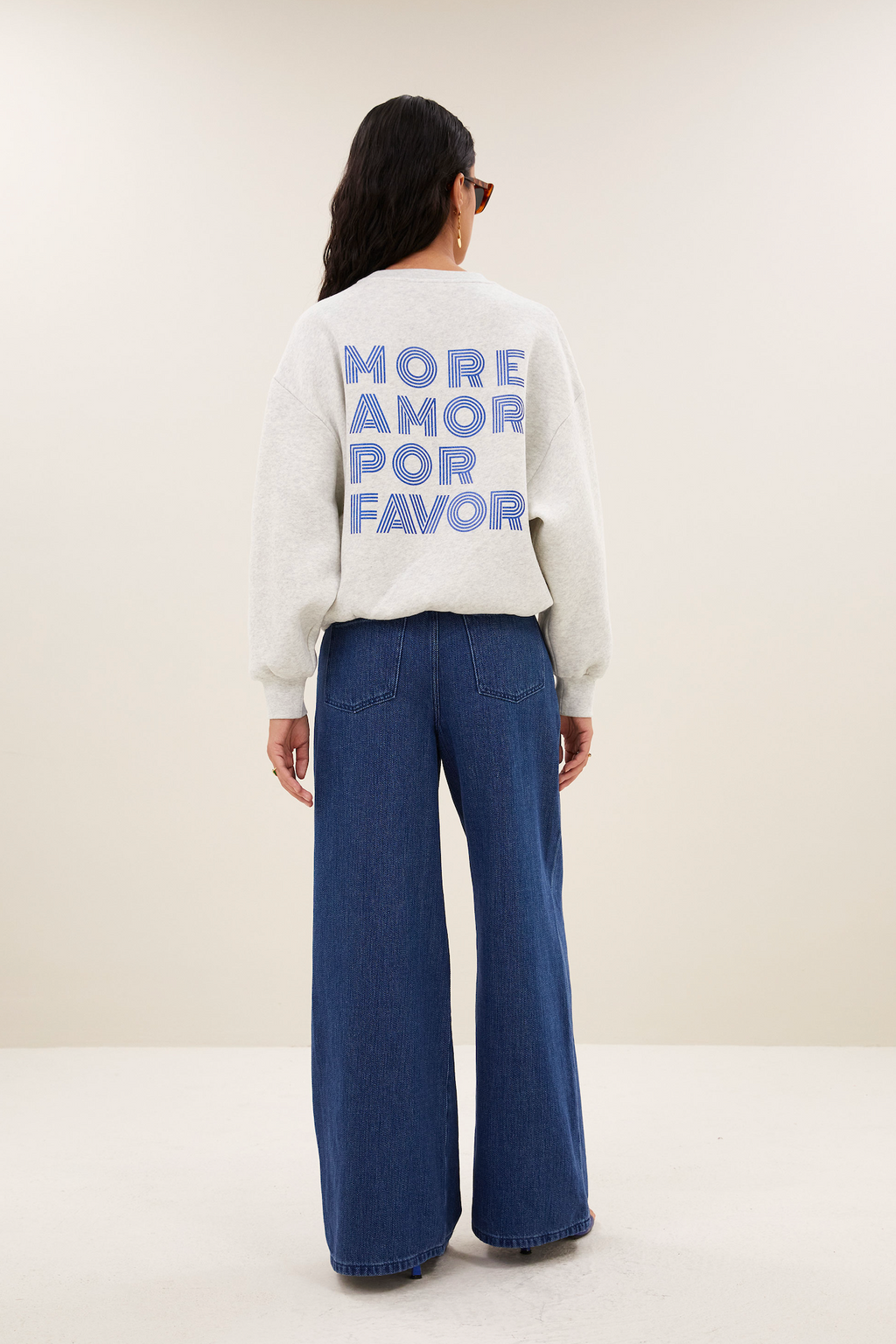 Lili Amor Sweater Grey Mel