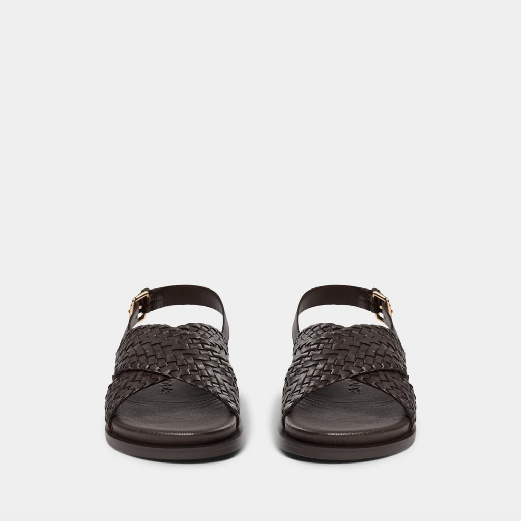 Cary Sandal Dark Brown