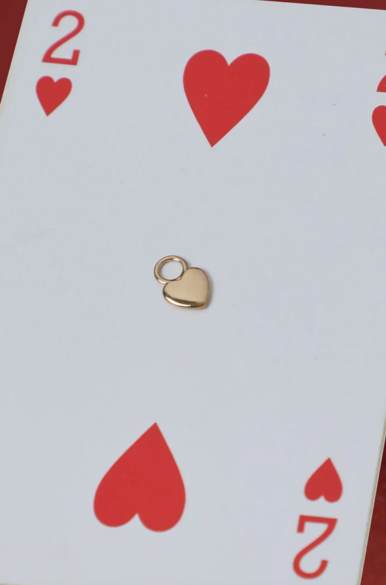 Coeur Lisse Charm