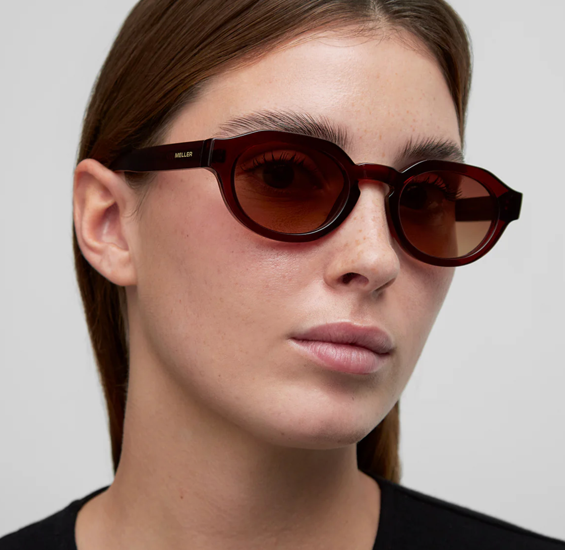 Tuma Zonnebril Maroon Brown