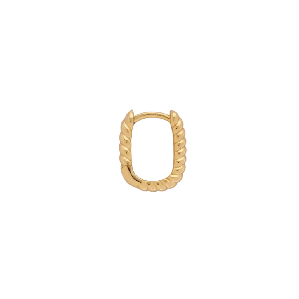 Jay Twisted Oorring Goud