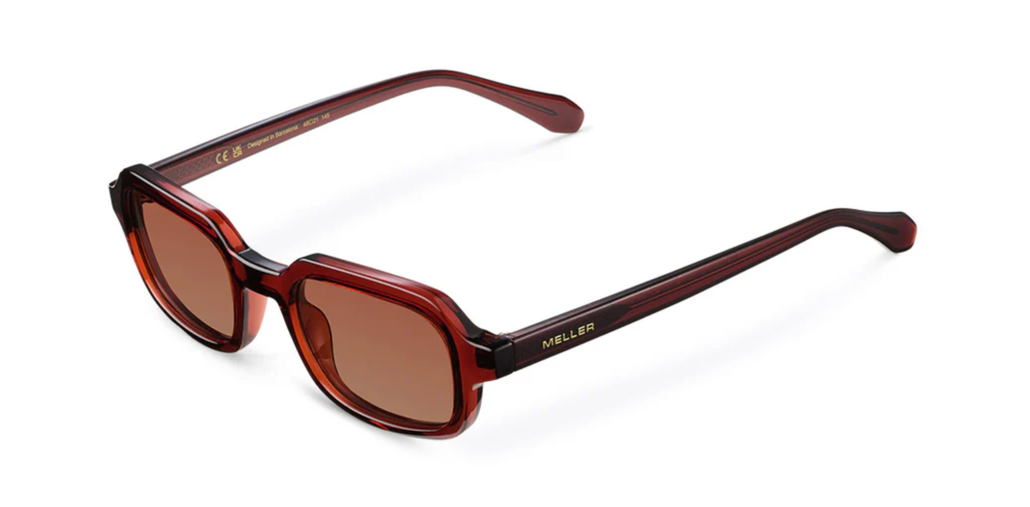 Dotia Zonnebril Maroon Brown