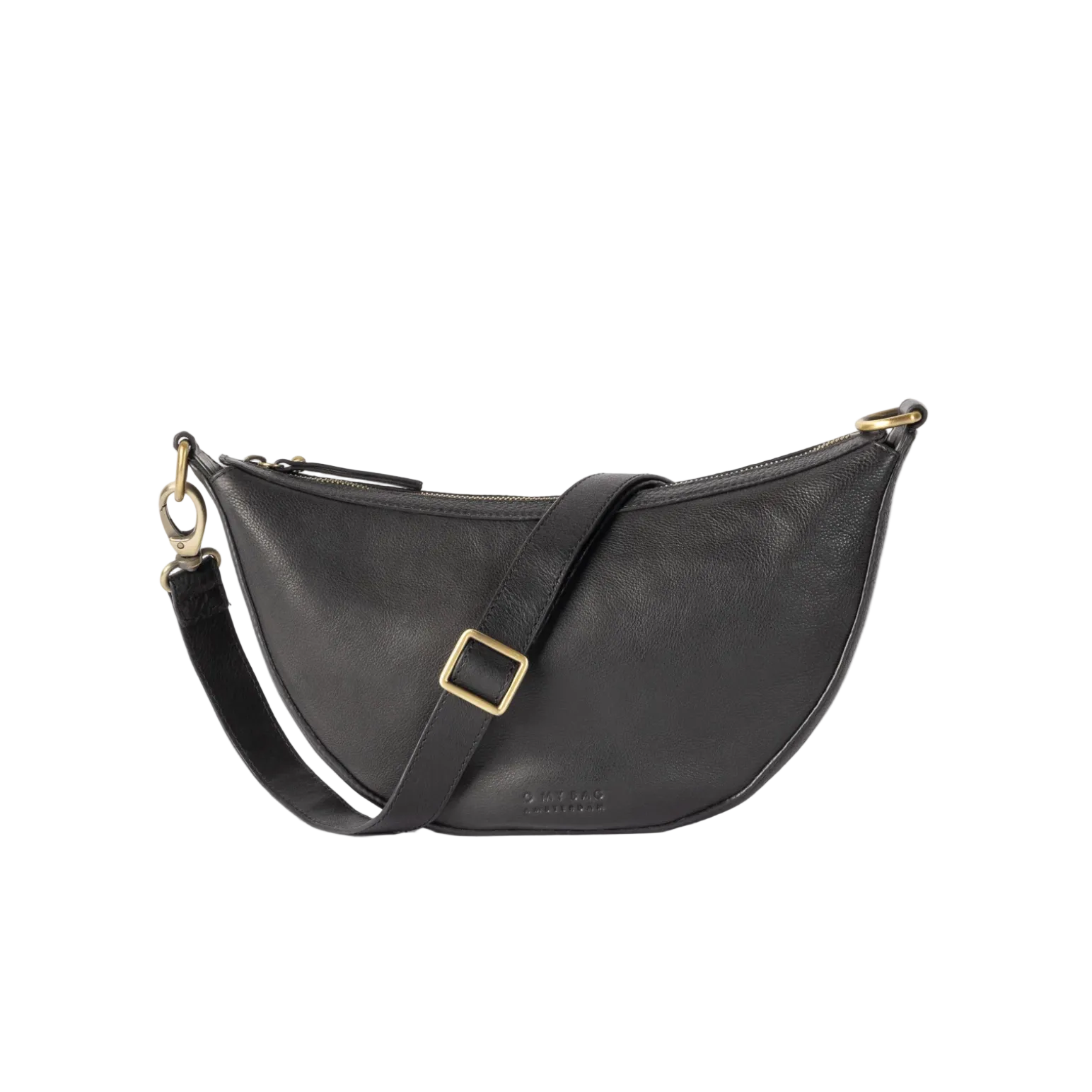 Leo Crossbody Black Soft Grain Leather