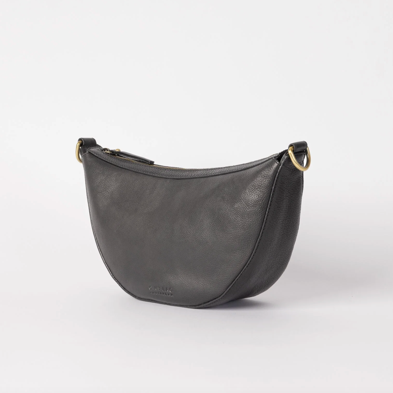 Leo Crossbody Black Soft Grain Leather