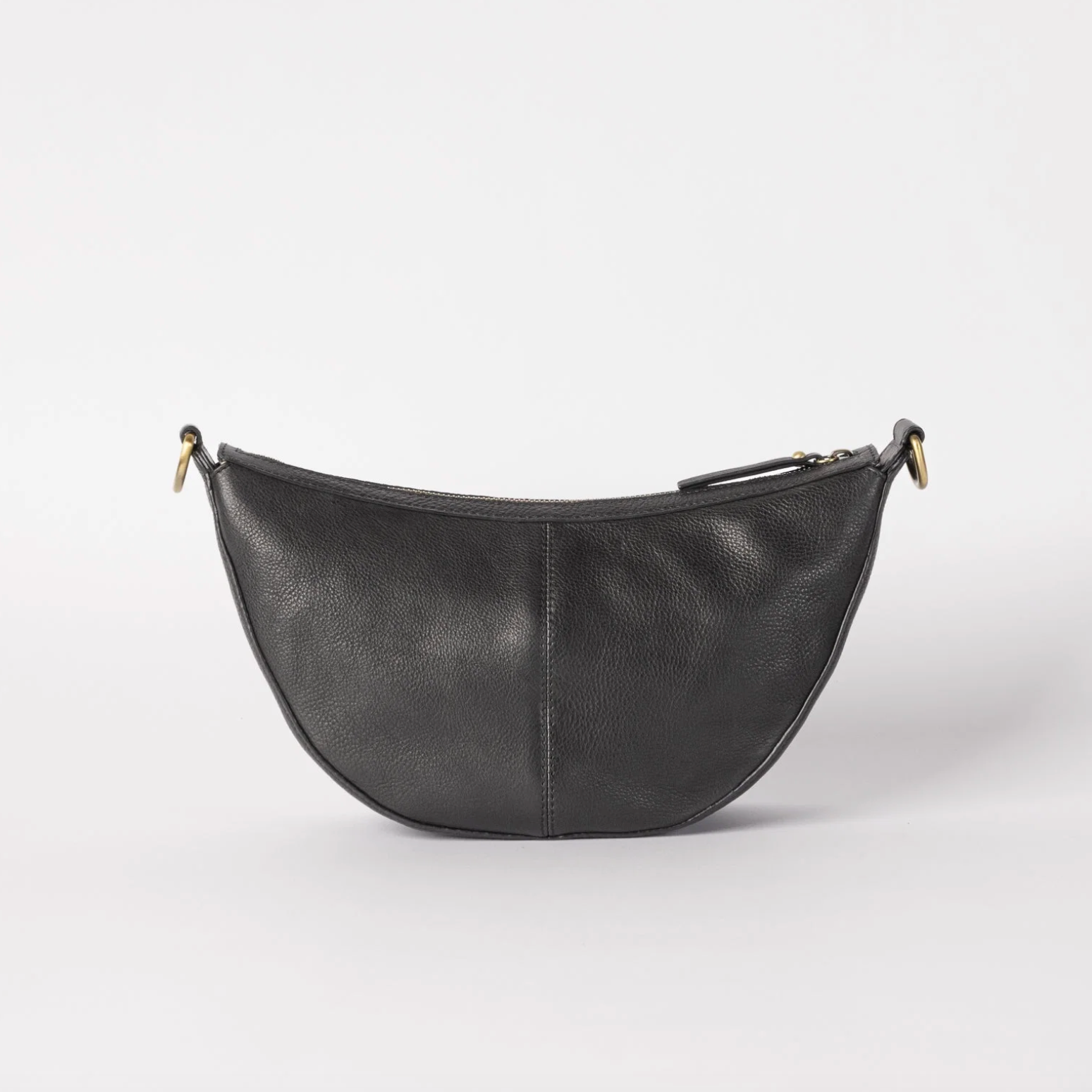 Leo Crossbody Black Soft Grain Leather