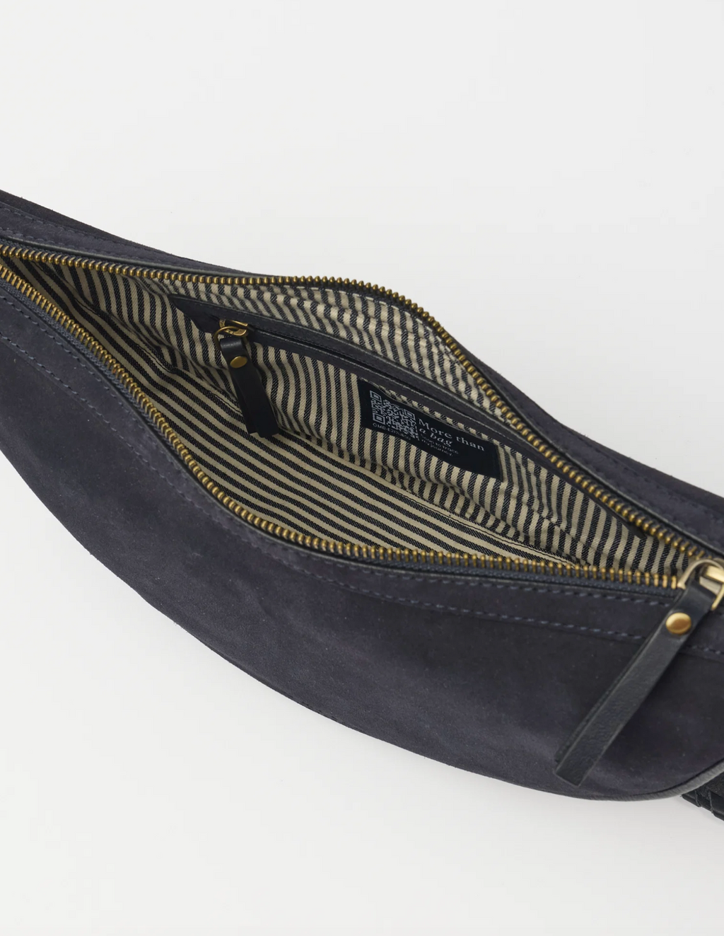 Leo Crossbody Universe Blue Suède Classic Leather