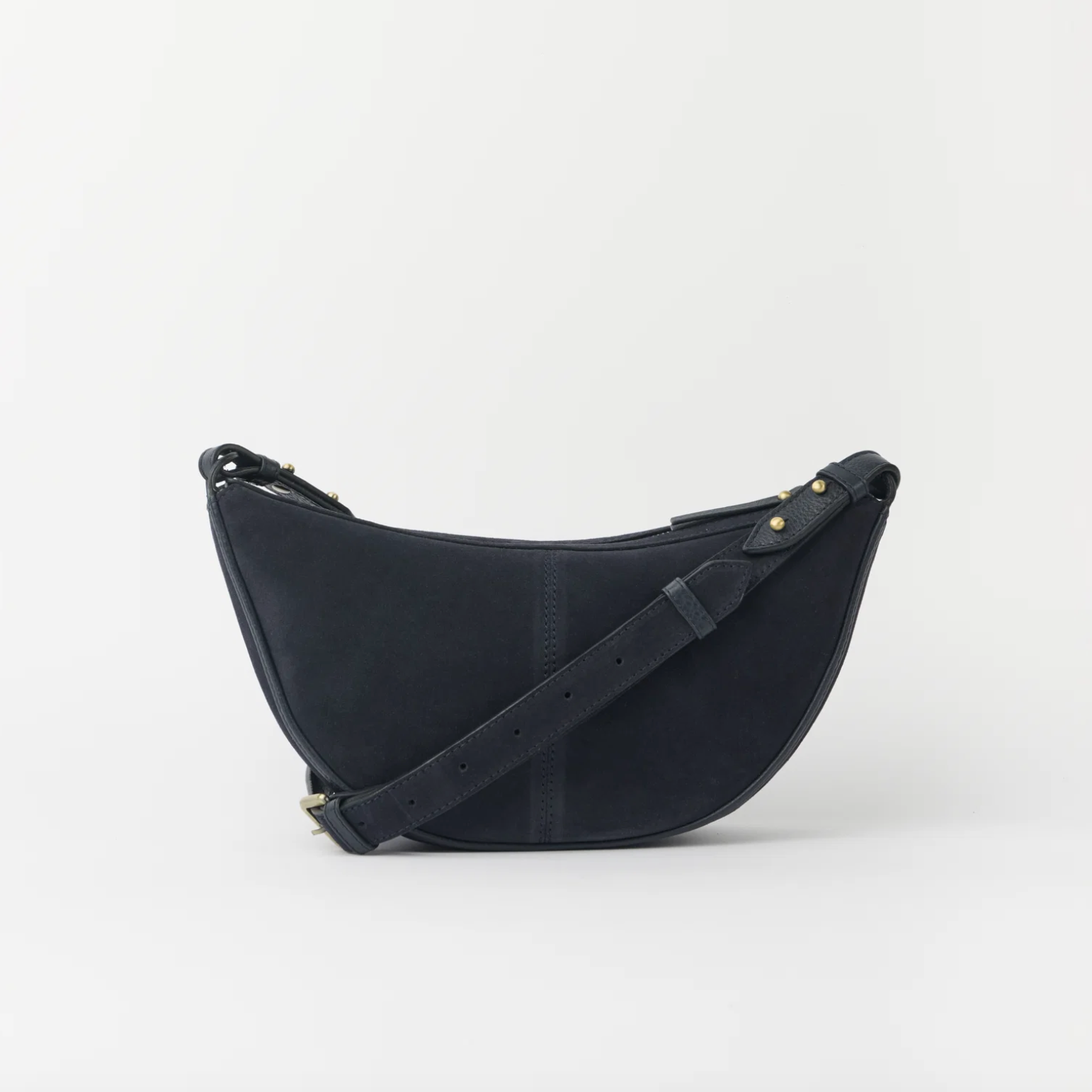 Leo Crossbody Universe Blue Suède Classic Leather