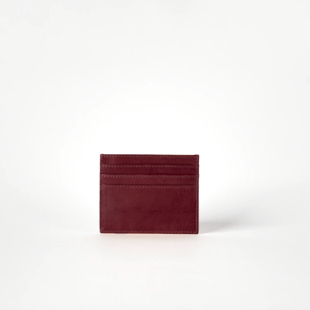 Mark's Cardcase Maxi Dark Cherry Leather