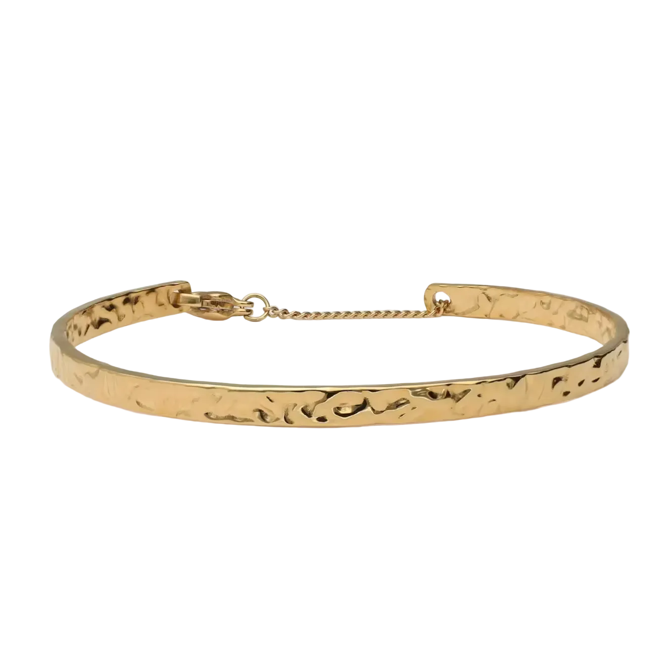 Vintage Hammered Armband Goud