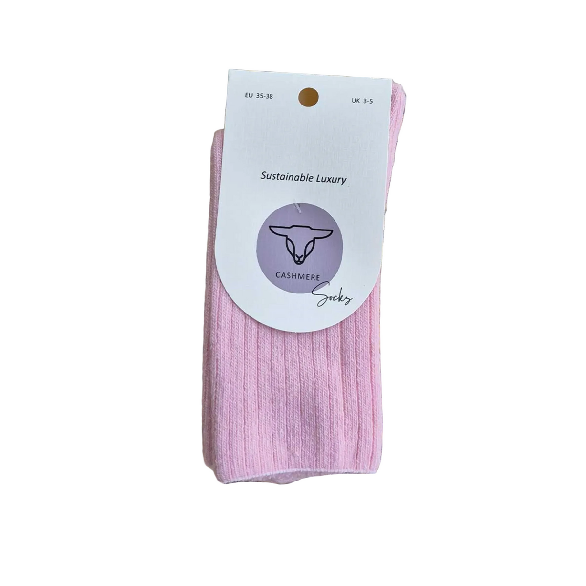 Cashmere Sokken Pink