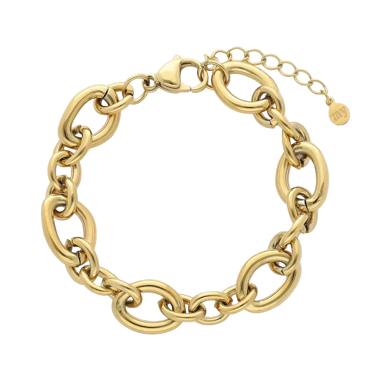 Bold Chain Armband Goud