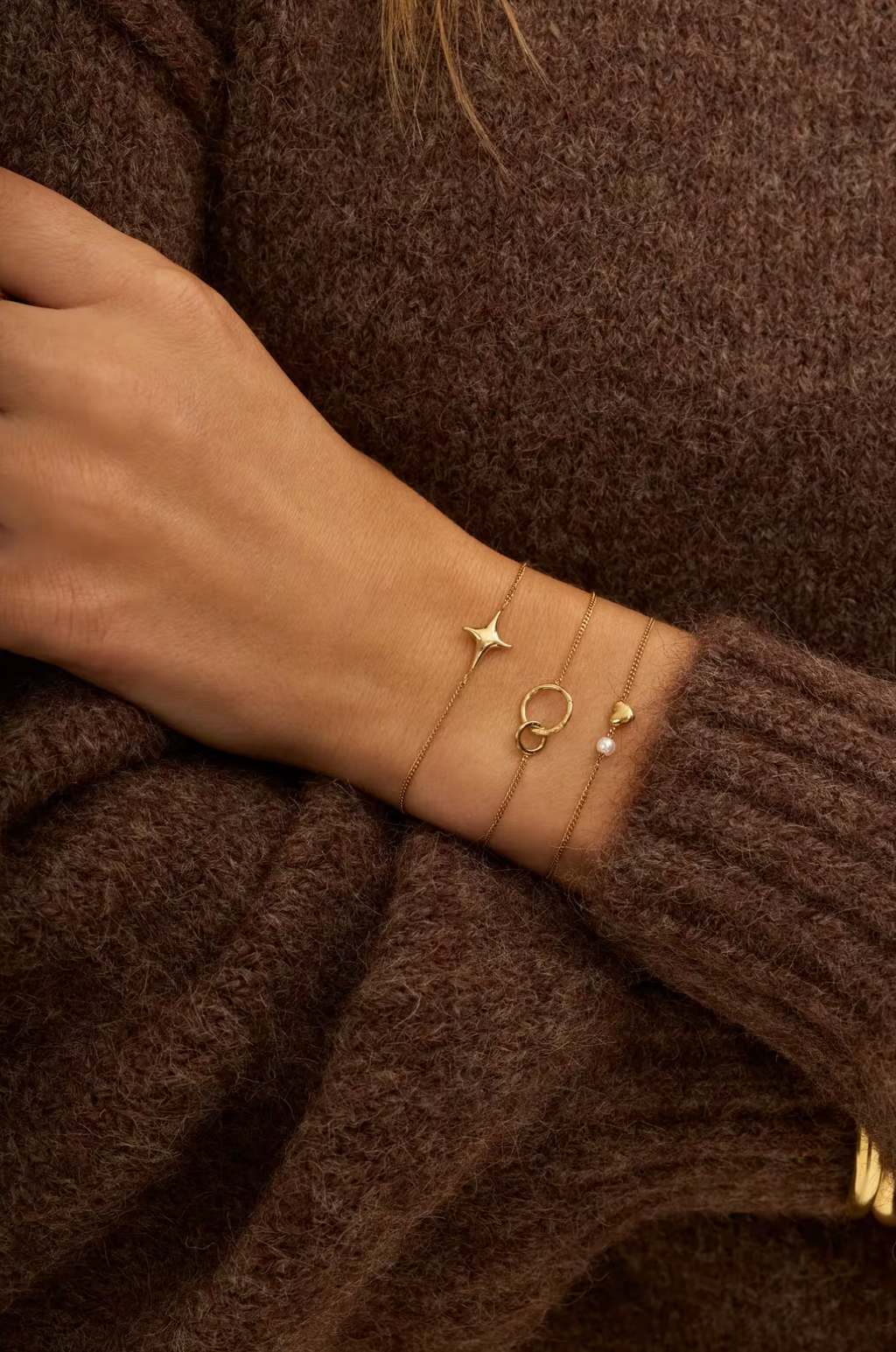 Circle Armband Goud
