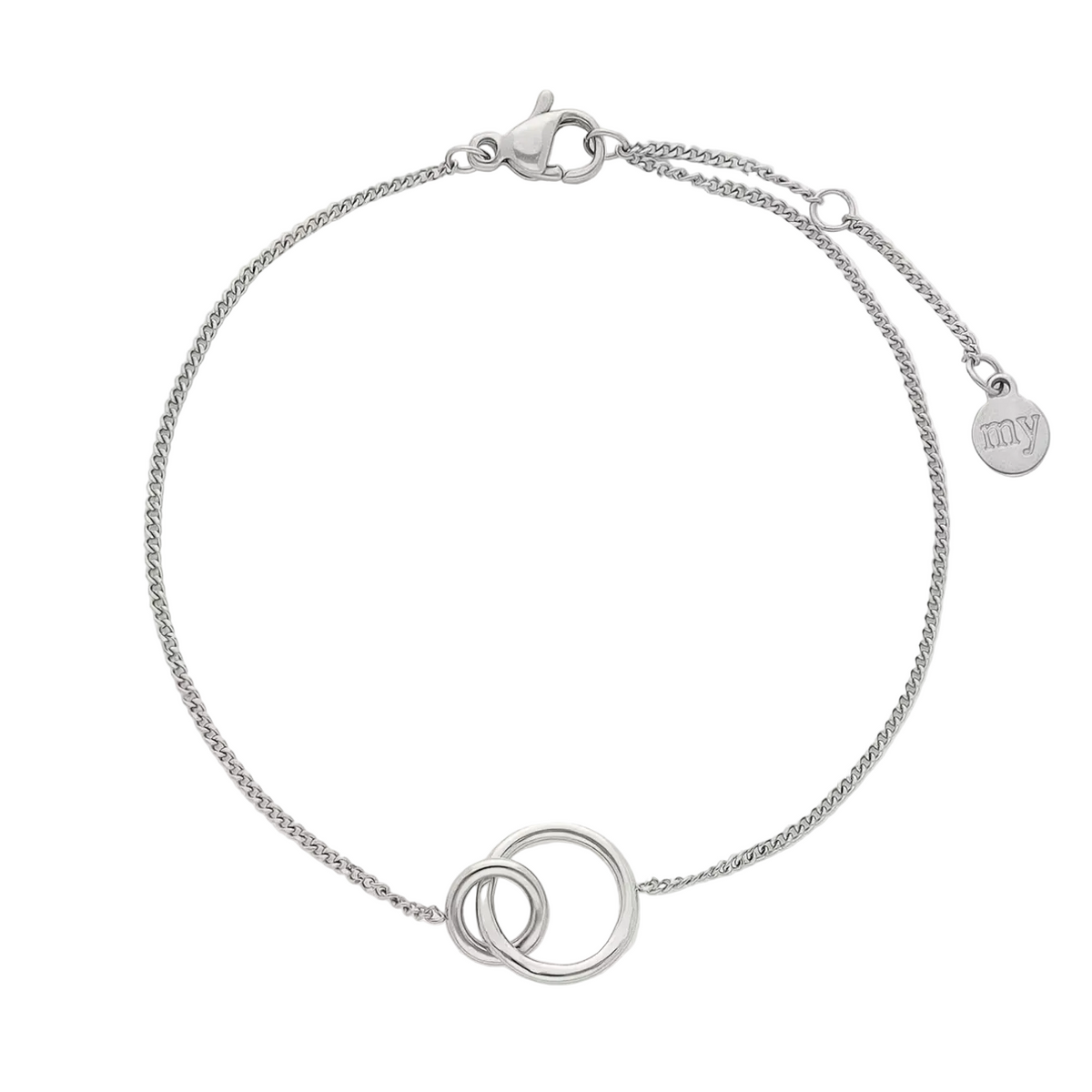 Circle Armband Zilver