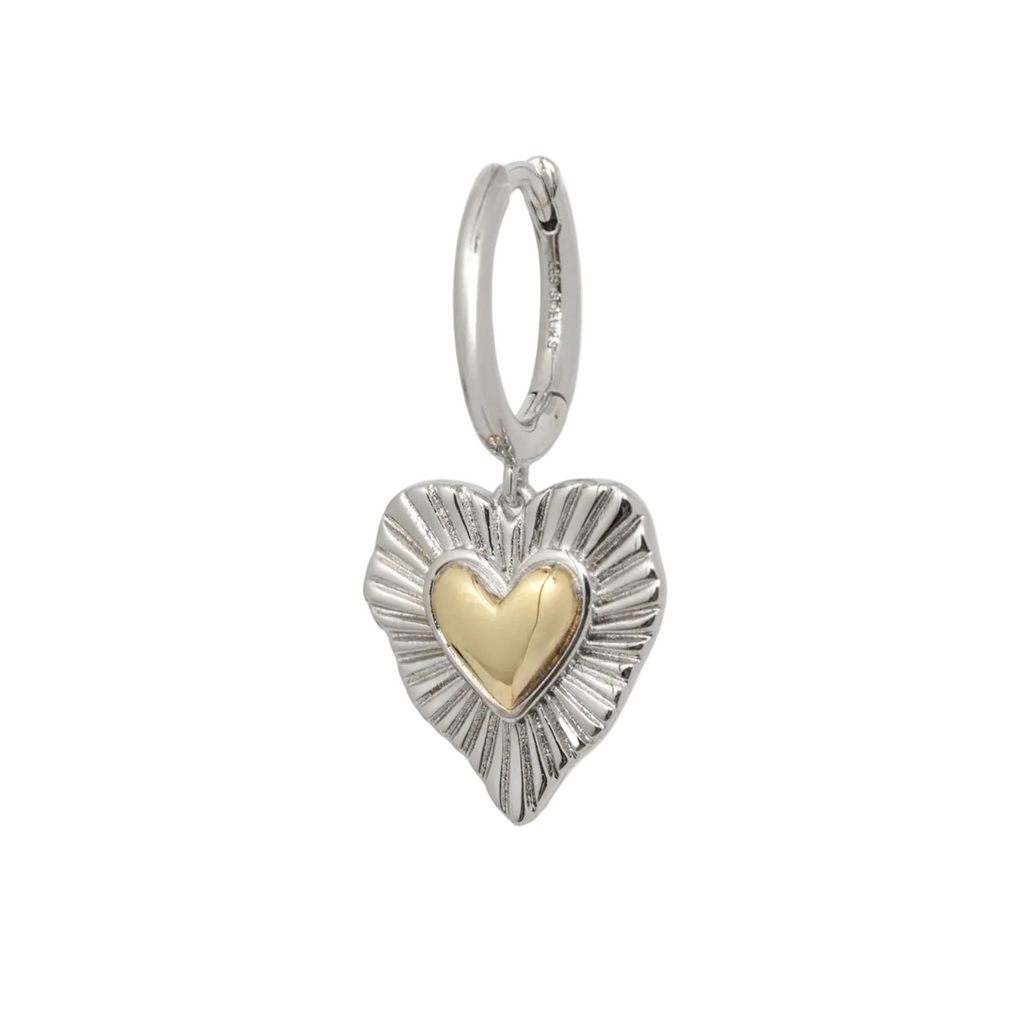 Joanne Radiant Heart Oorring