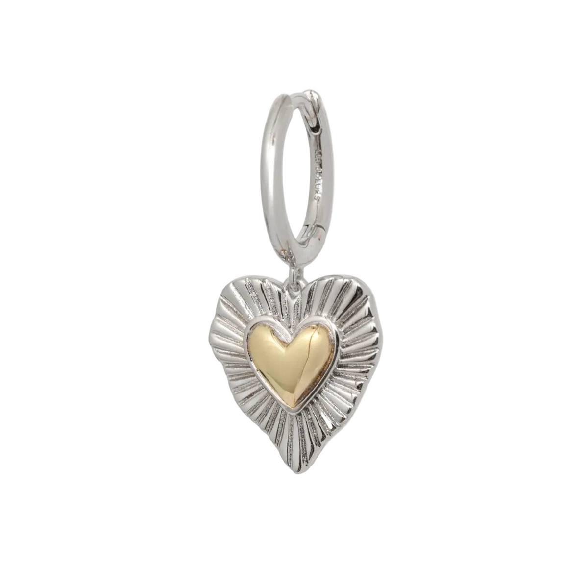 Joanne Radiant Heart Oorring