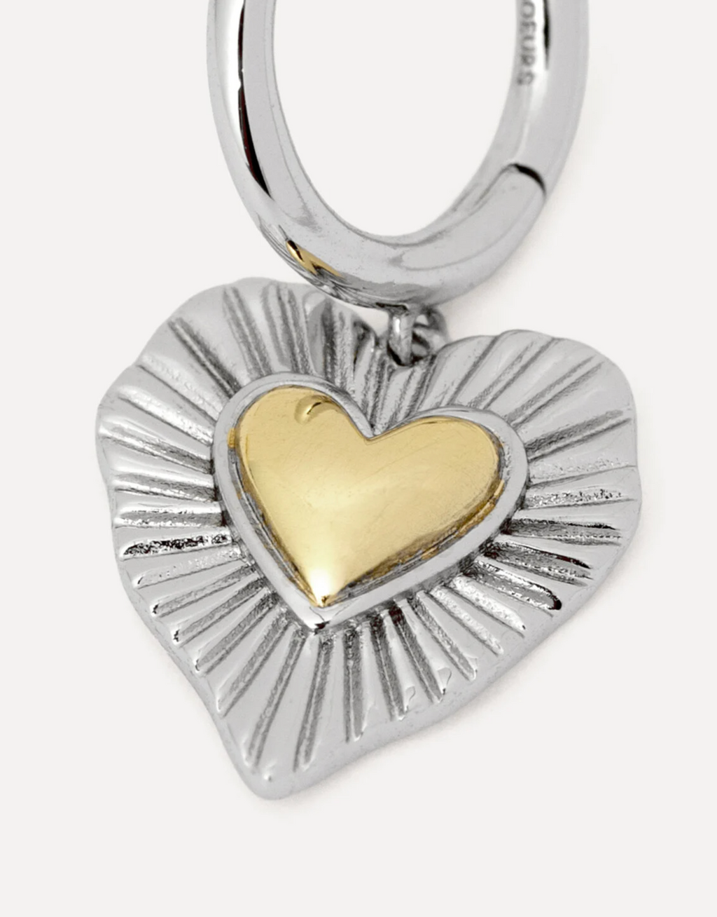 Joanne Radiant Heart Oorring