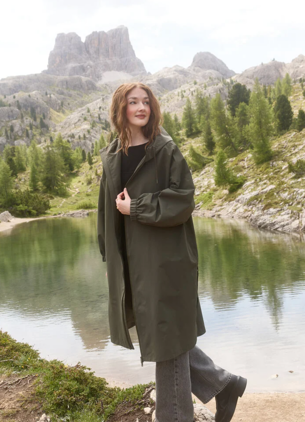 Colbert Raincoat Khaki