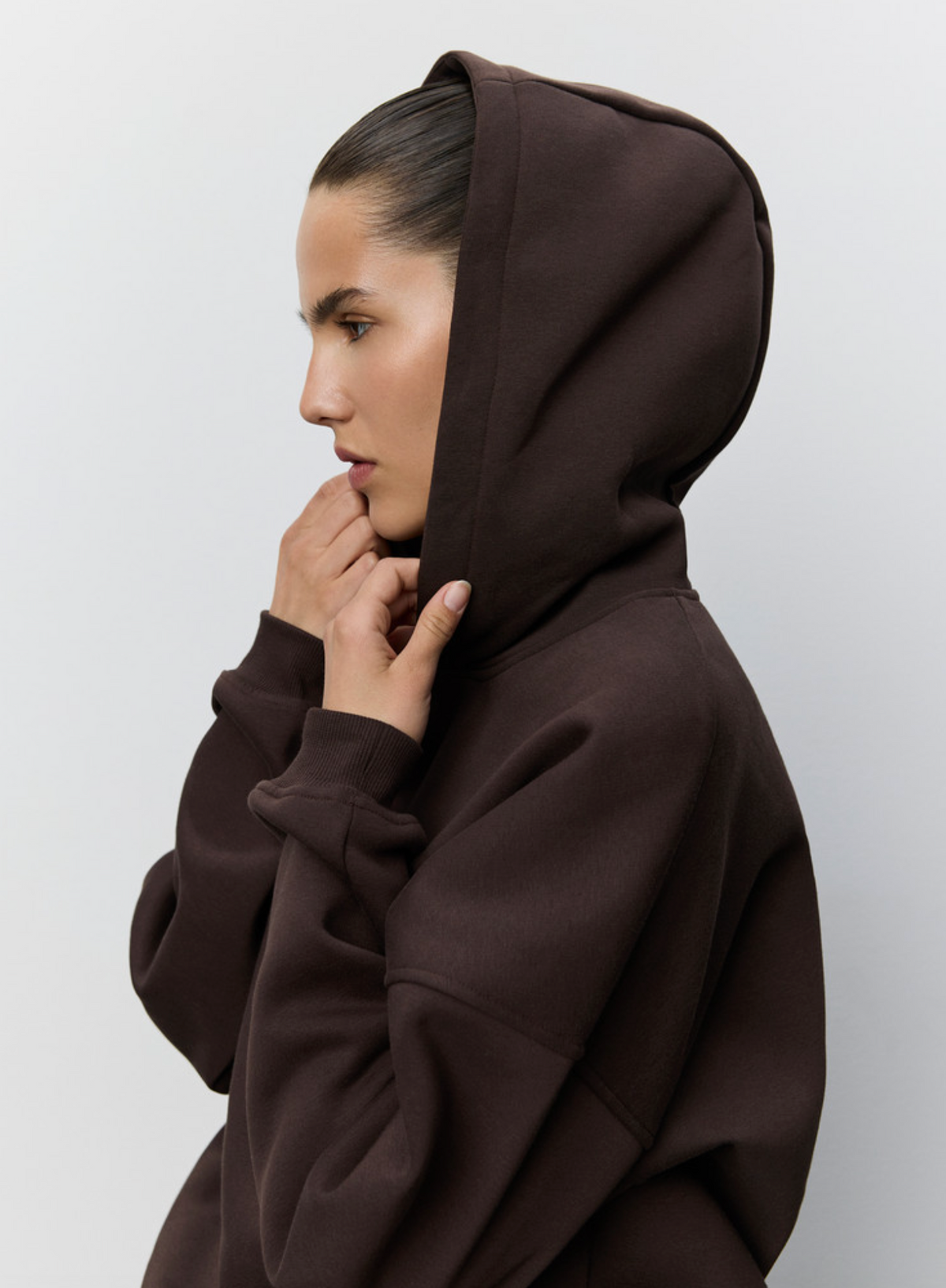 Ranya Hoodie Java Brown