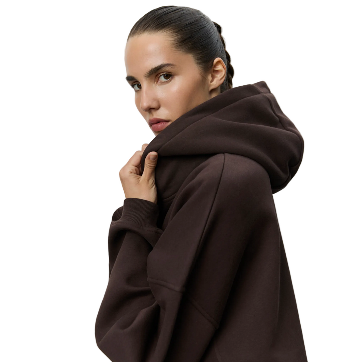 Ranya Hoodie Java Brown