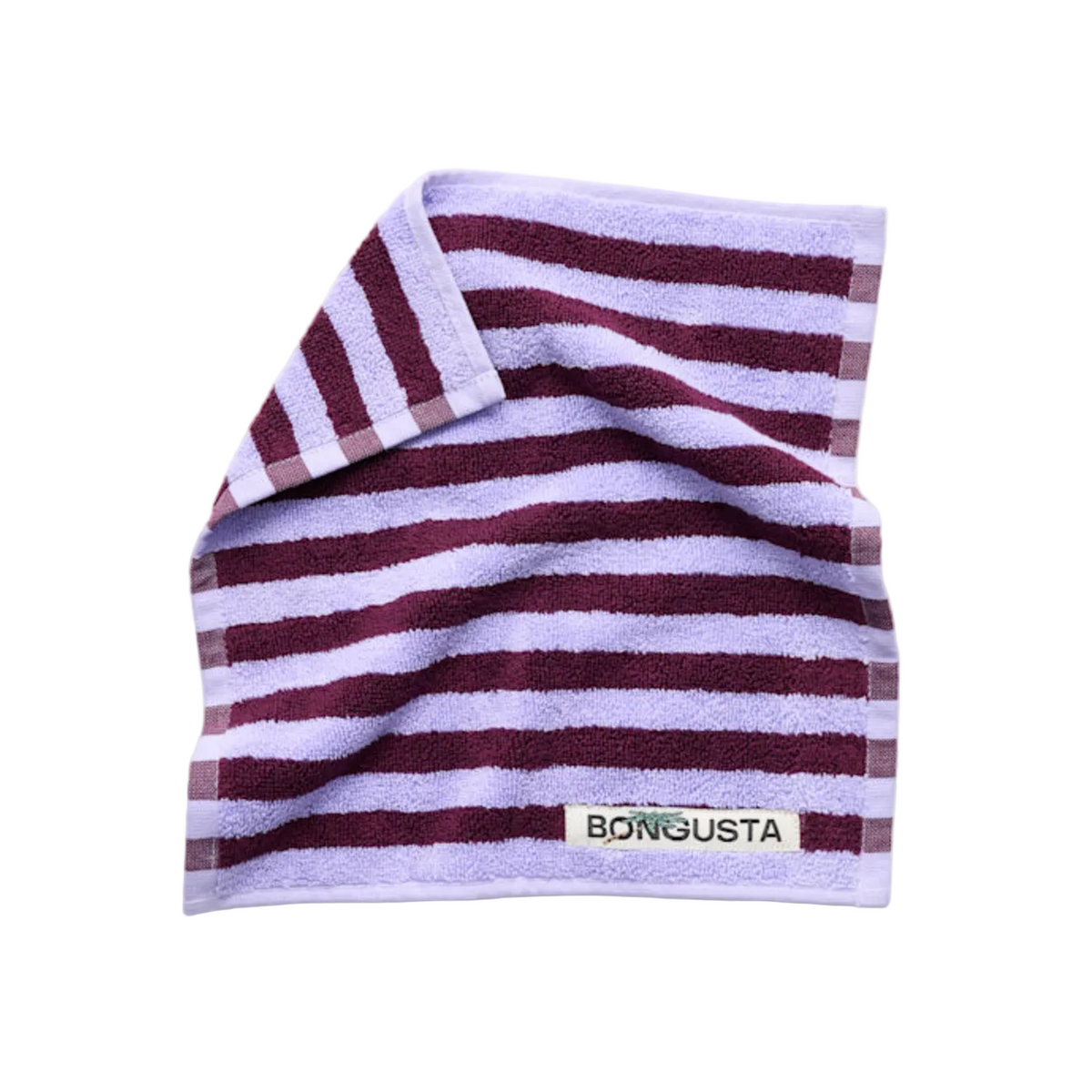 Naram Wash Cloth Wine & Lavender Blue
