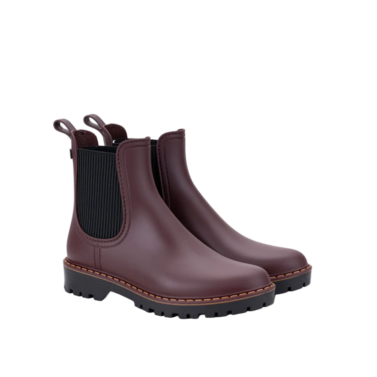 Track Tri Boots Burgundy